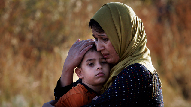 Illustration for article titled 8 Heartbreaking Photos Of Syrian War Refugees, Also, Sorry, We Do Not Know How To Stop This Steel Drum Music From Auto-Playing